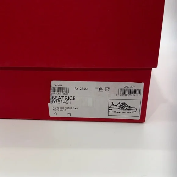 Ferragamo Black and Cream Sneakers - Picture 2 of 6